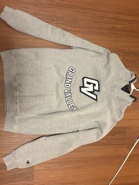 Champion Gray 'Grand Valley' Crewneck Sweatshirt